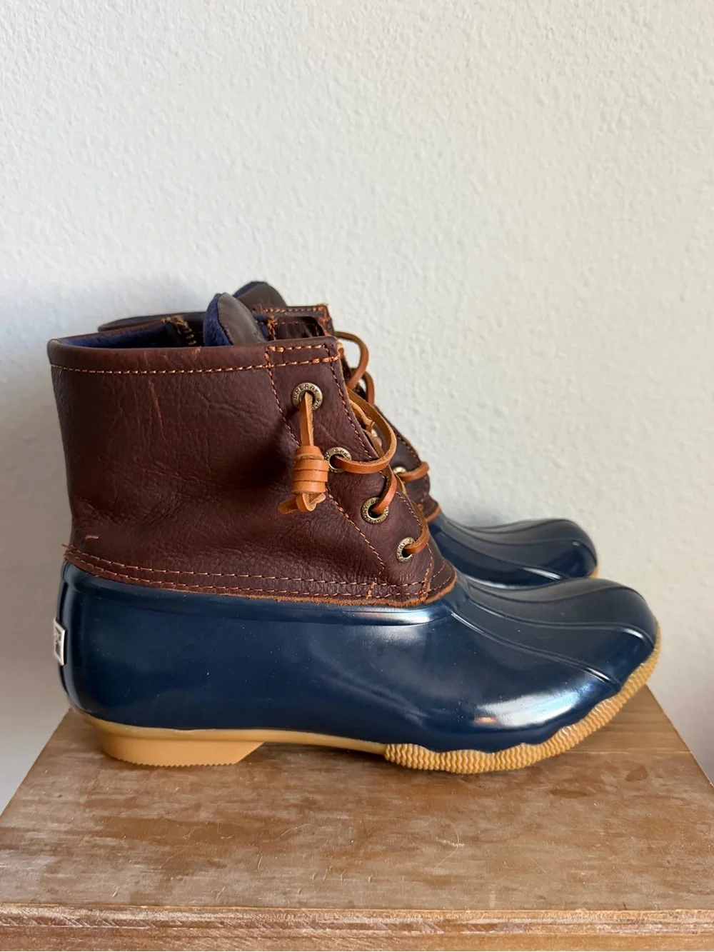 Sperry waterproof navy